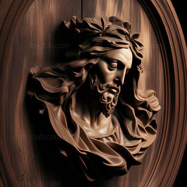 3D model st jesus (STL)